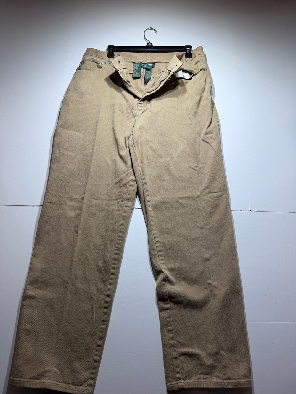 Lauren Ralph Lauren Women’s Straight-Leg Jeans - Khaki